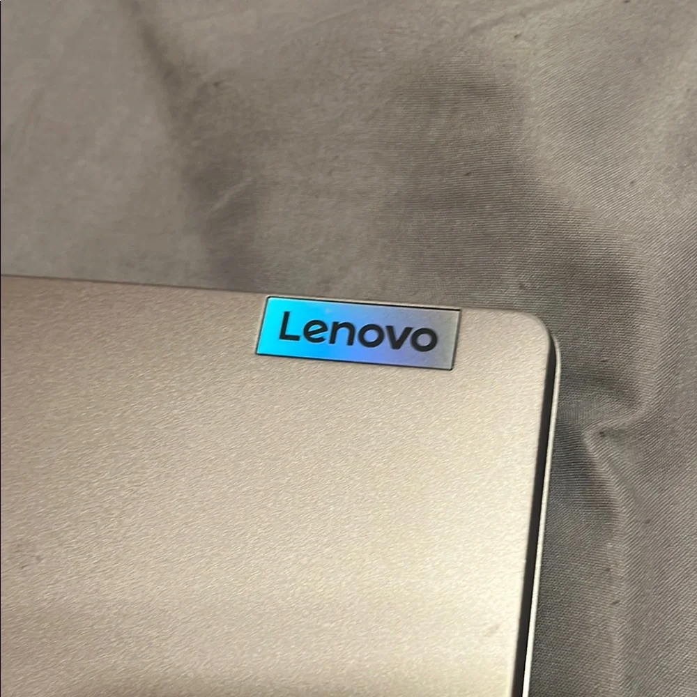 Lenovo Silver Laptop Sleek Design Chromebook